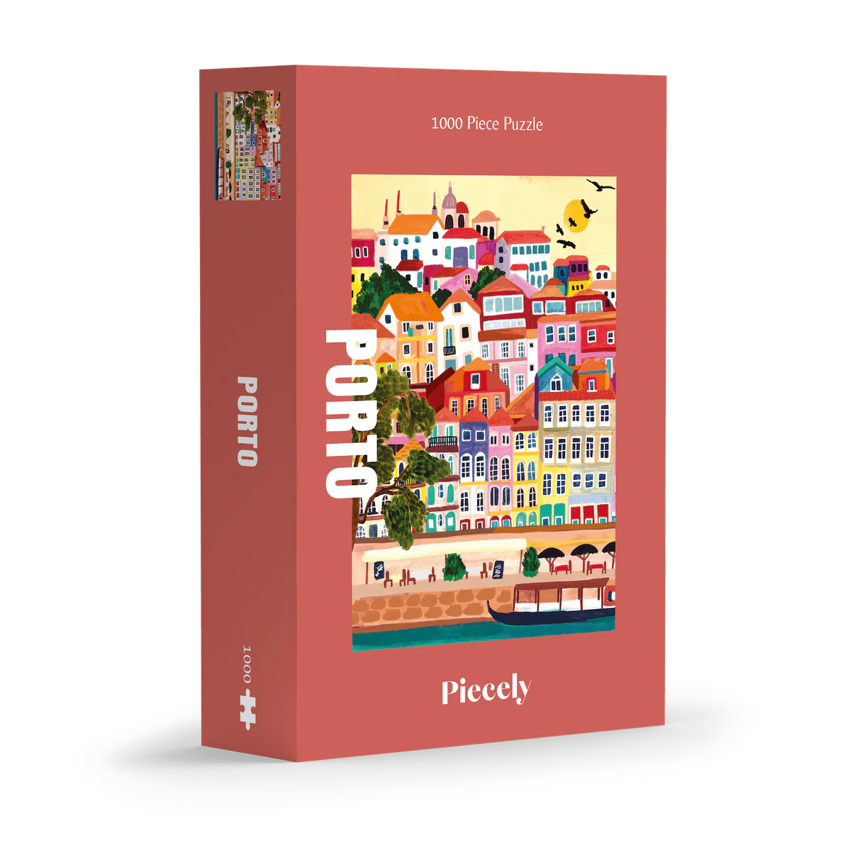 Puzzle Porto - 1000 pièces - Piecely - Margothe