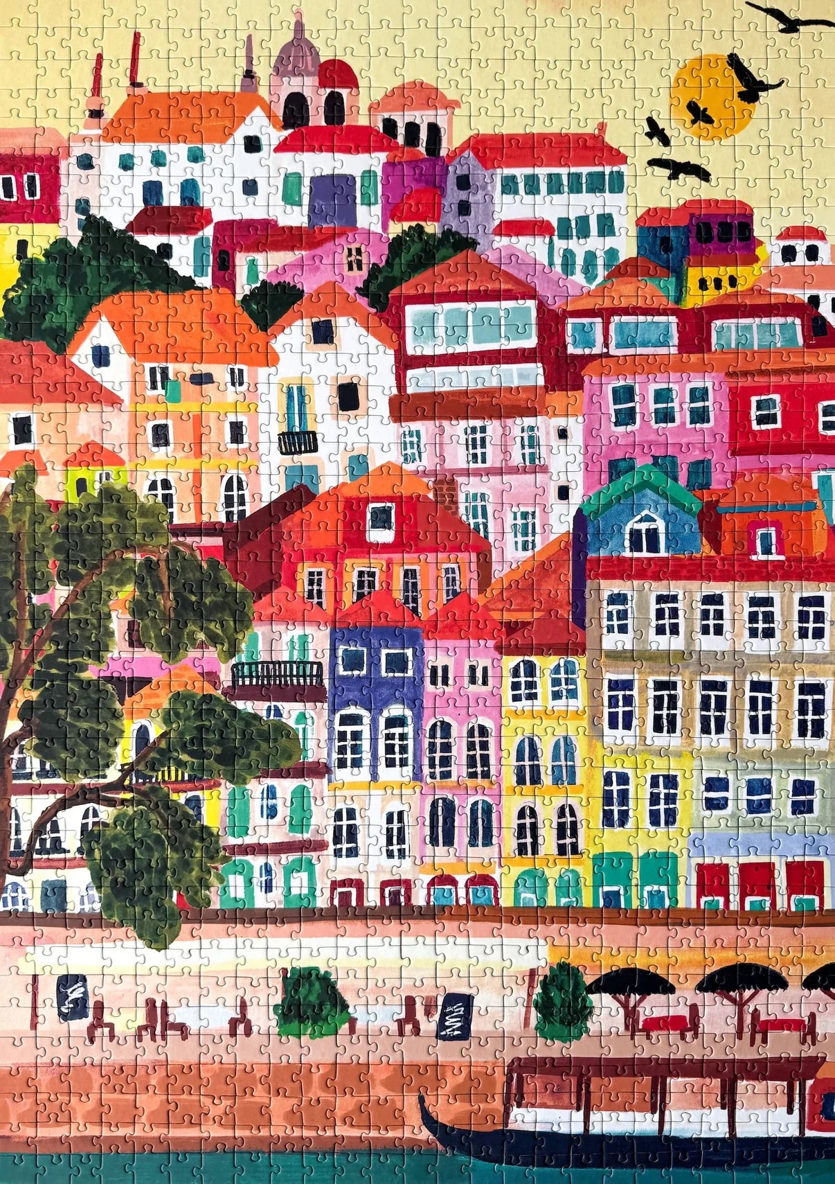 Puzzle Porto - 1000 pièces - Piecely - Margothe