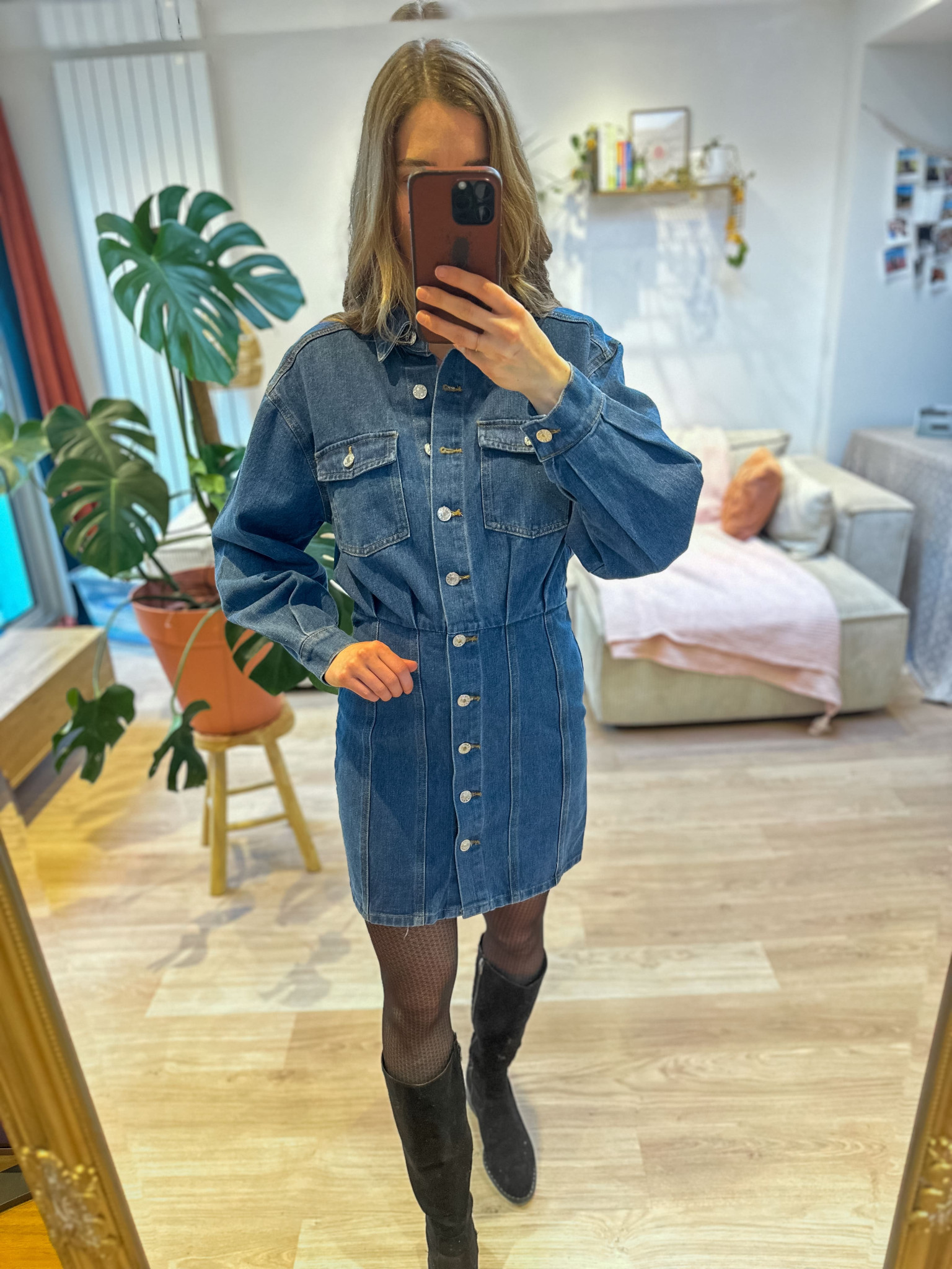 Robe en jean Jeanne