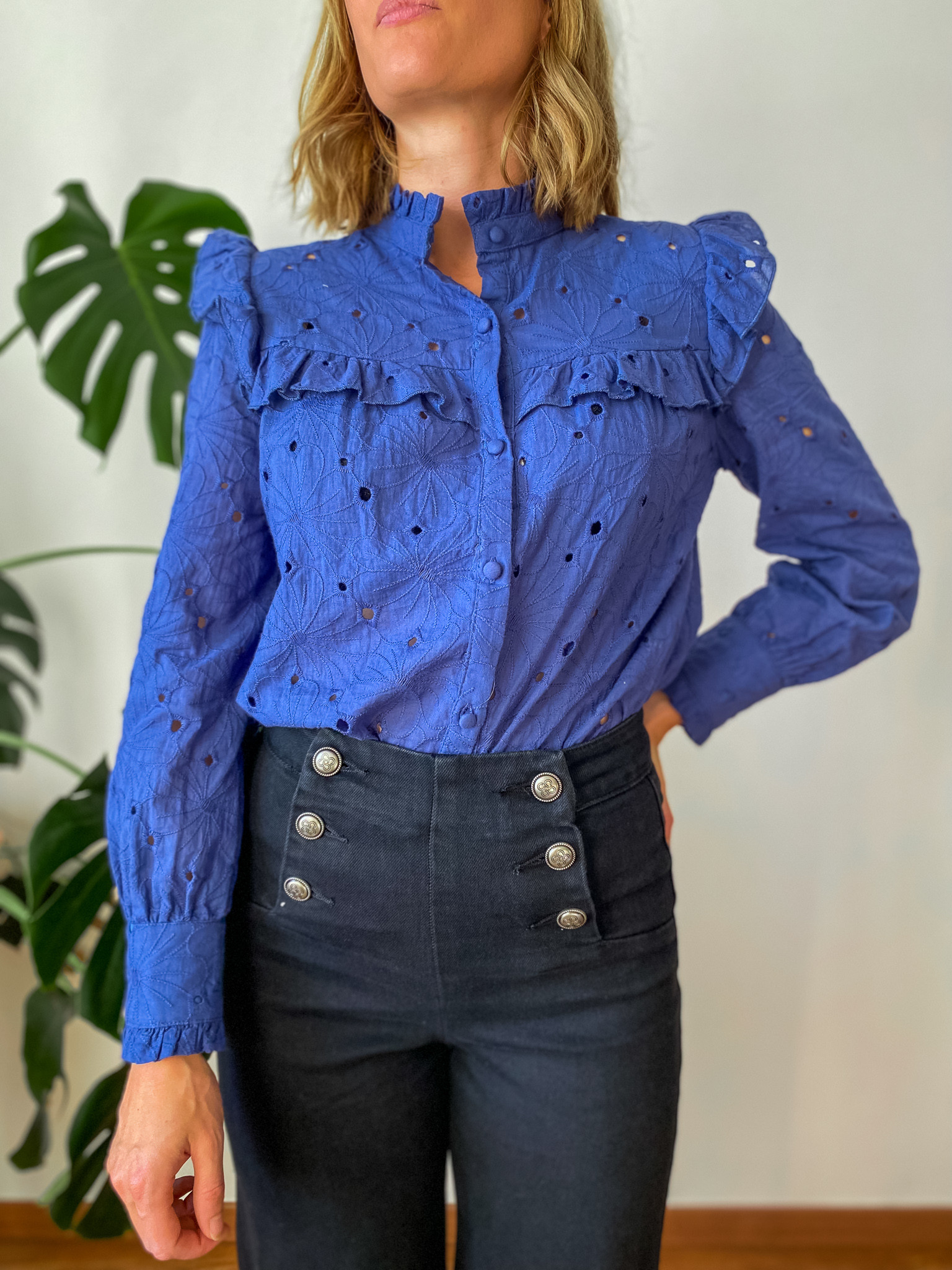 Chemise Bea bleue