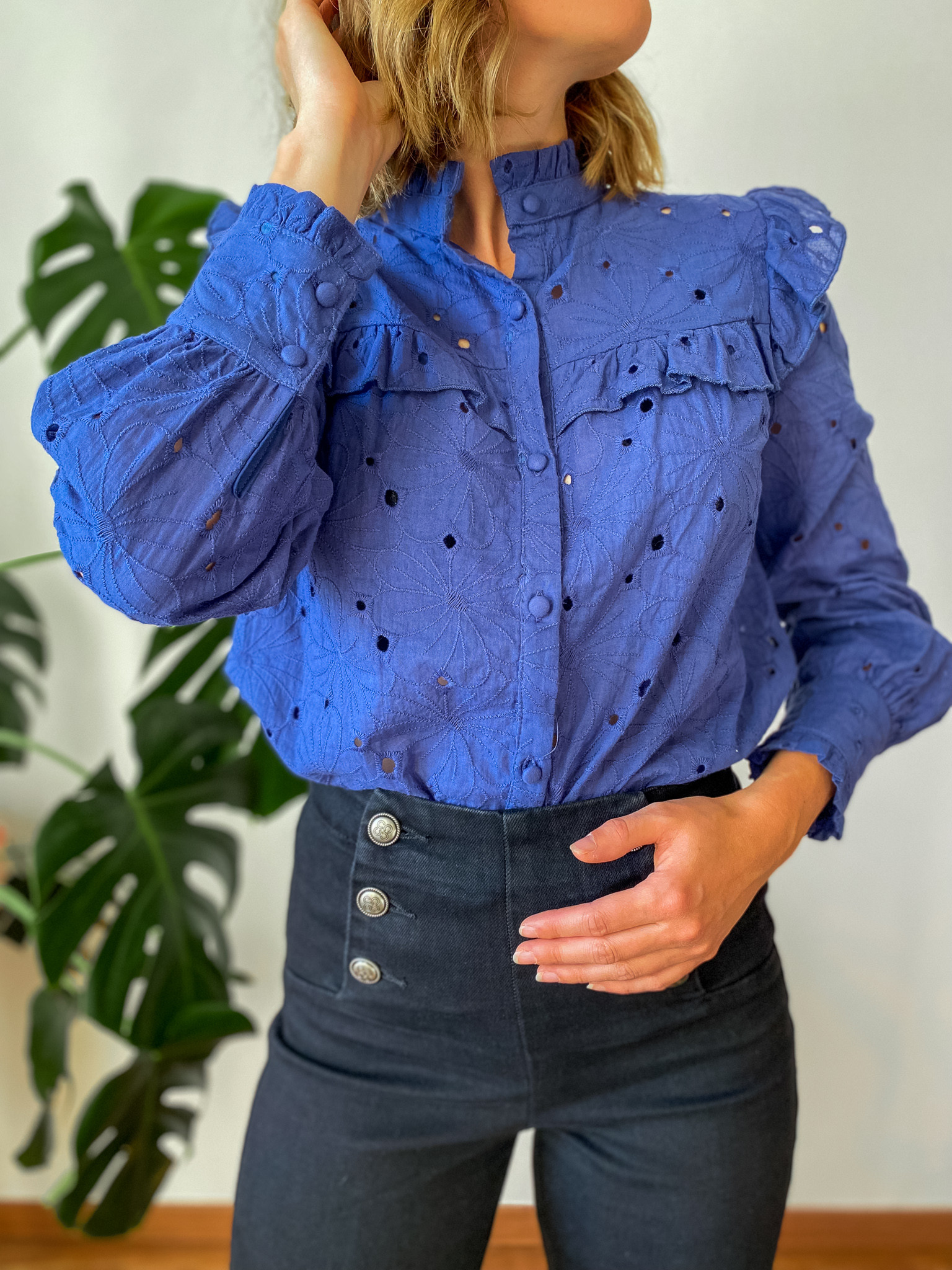 Chemise Bea bleue