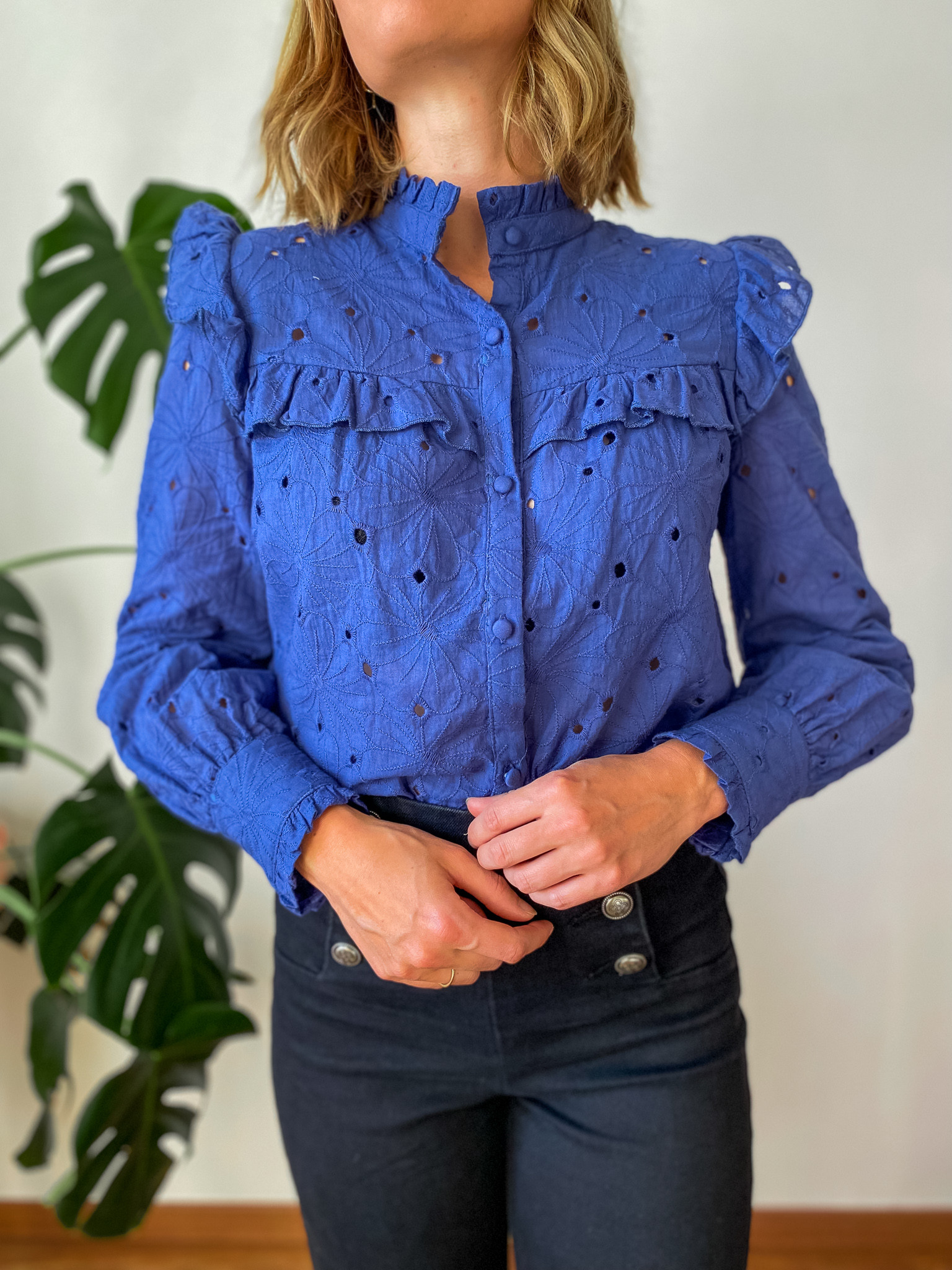 Chemise Bea bleue