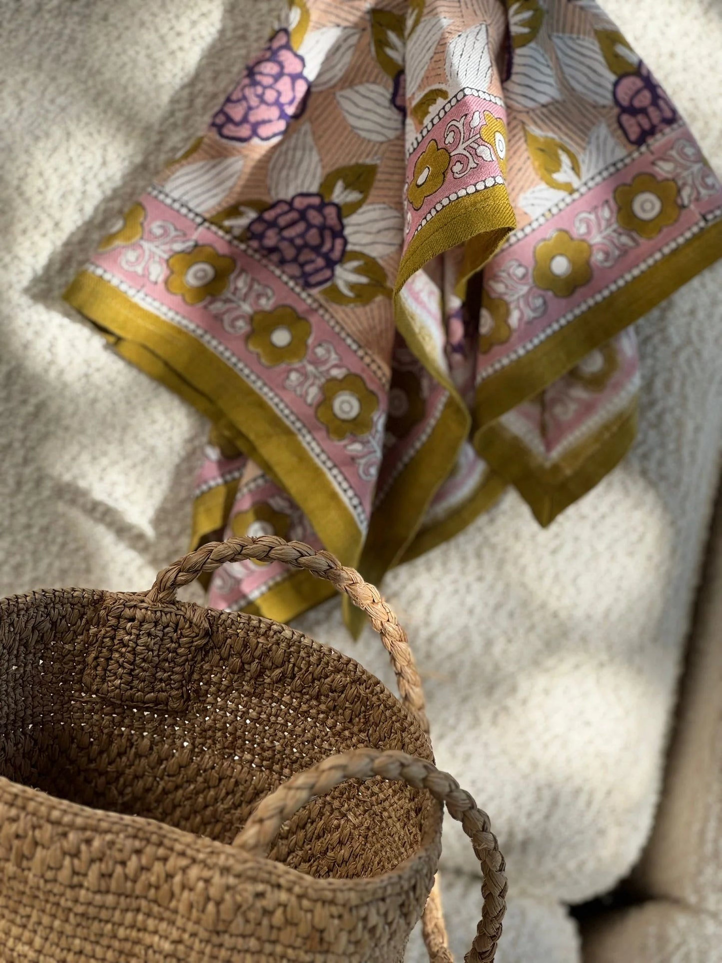 Petit foulard PÉNÉLOPE Myrtille - Byzantine