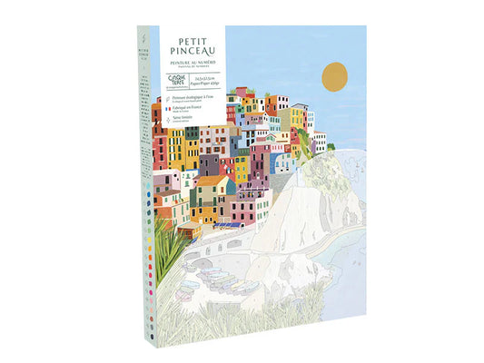 Kit de peinture au numéro - Cinque Terre - Margothe