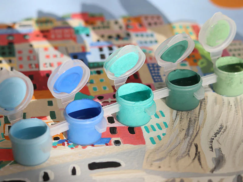 Kit de peinture au numéro - Cinque Terre - Margothe