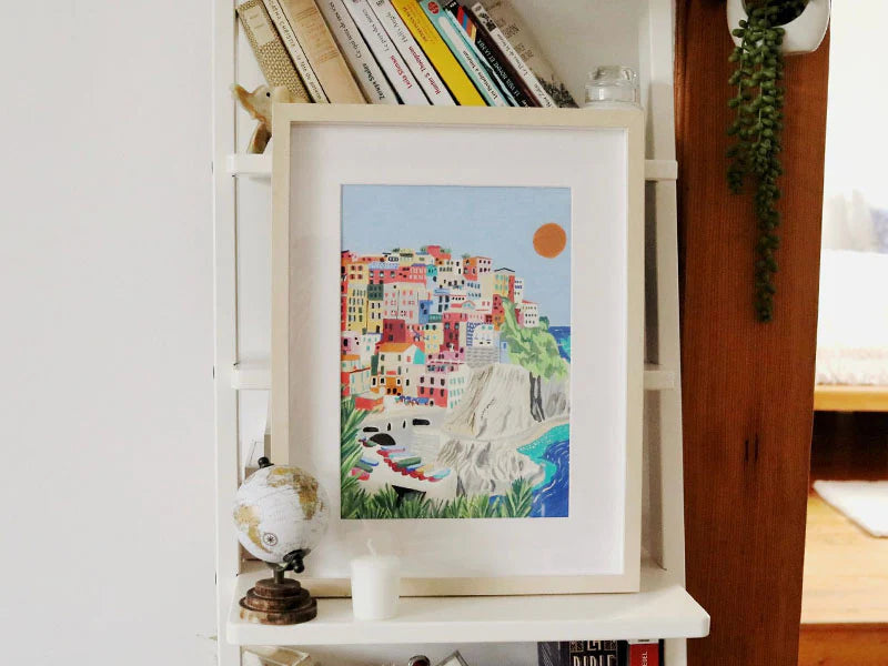 Kit de peinture au numéro - Cinque Terre - Margothe