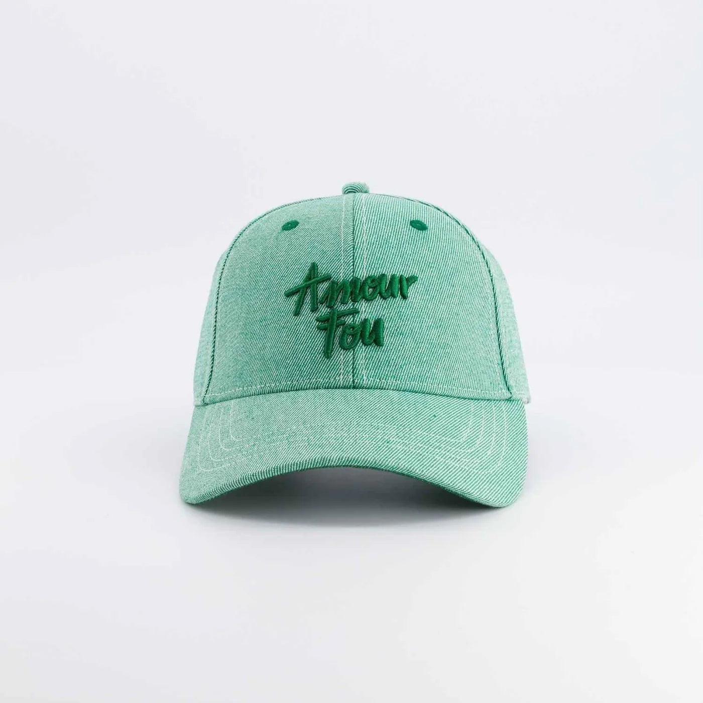 Casquette Amour fou vert - Adulte - Margothe