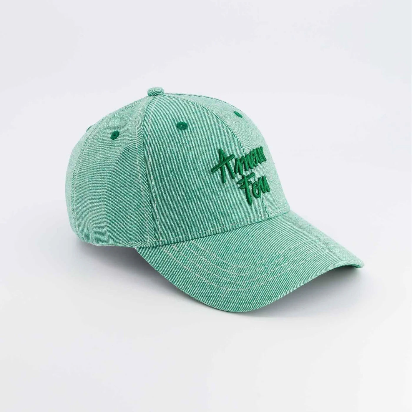 Casquette Amour fou vert - Adulte - Margothe