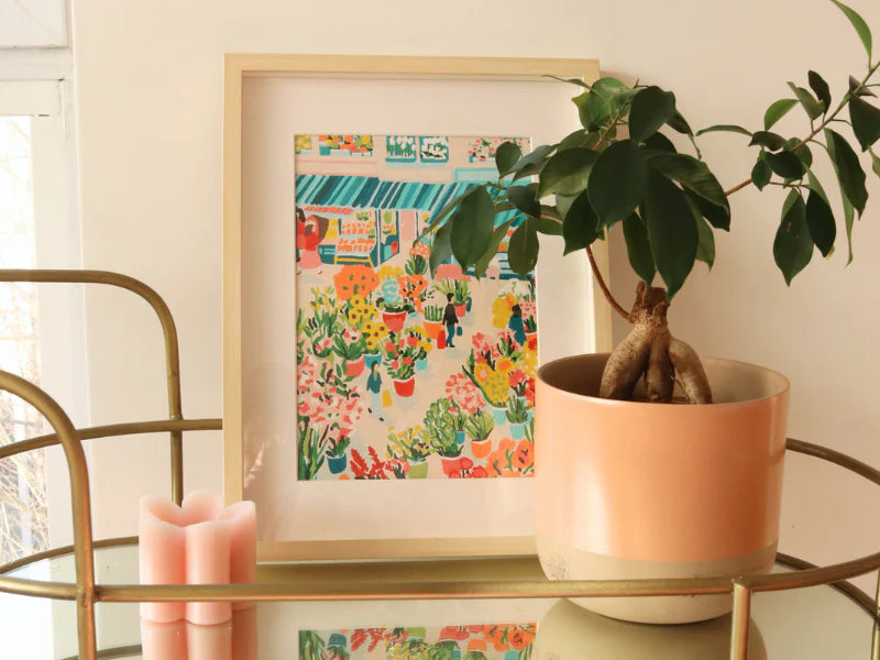 Coffret peinture au numéro - Flower Market - Margothe