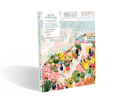 Coffret peinture au numéro - Flower Market - Margothe