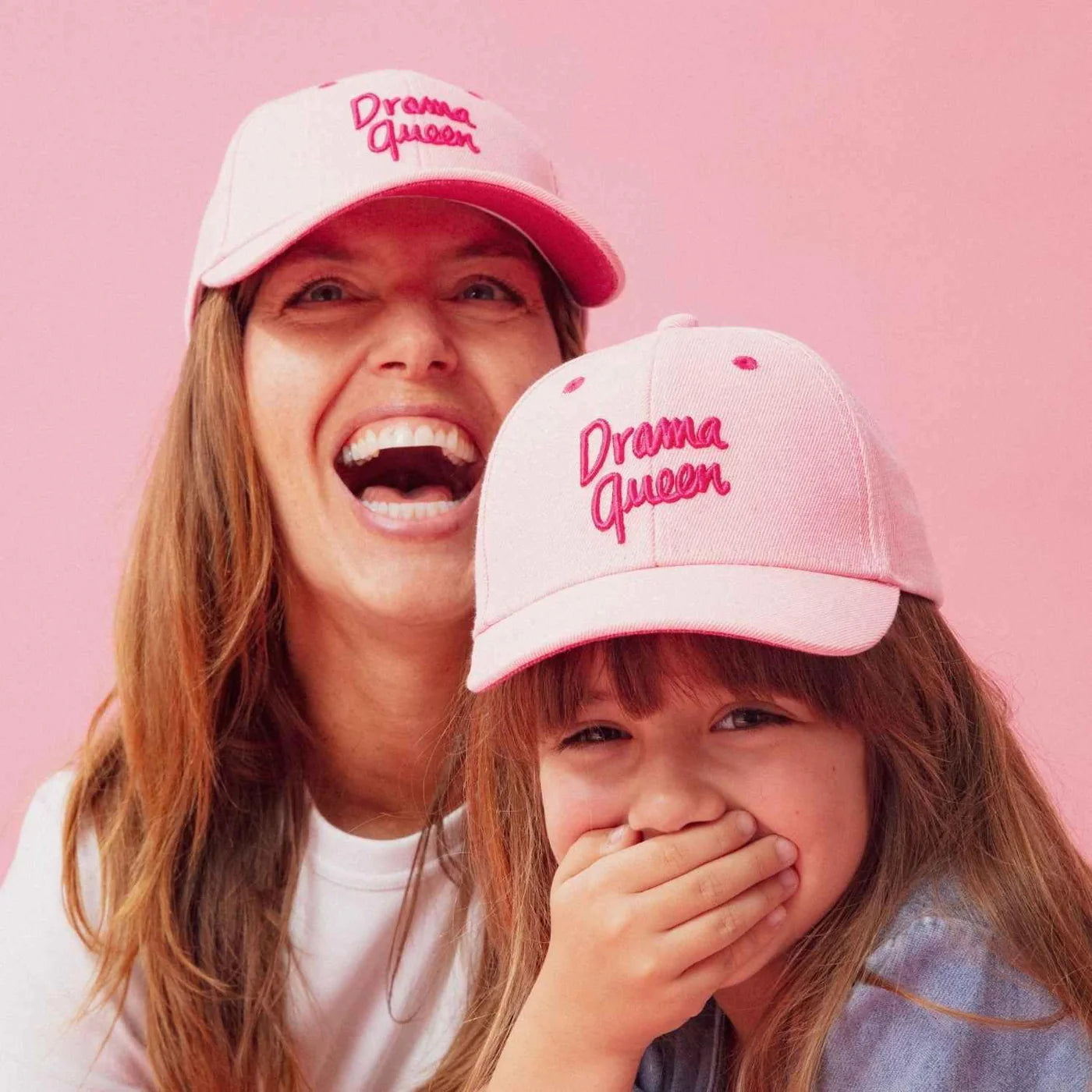 Casquette Drama Queen denim rose - Enfant - Margothe