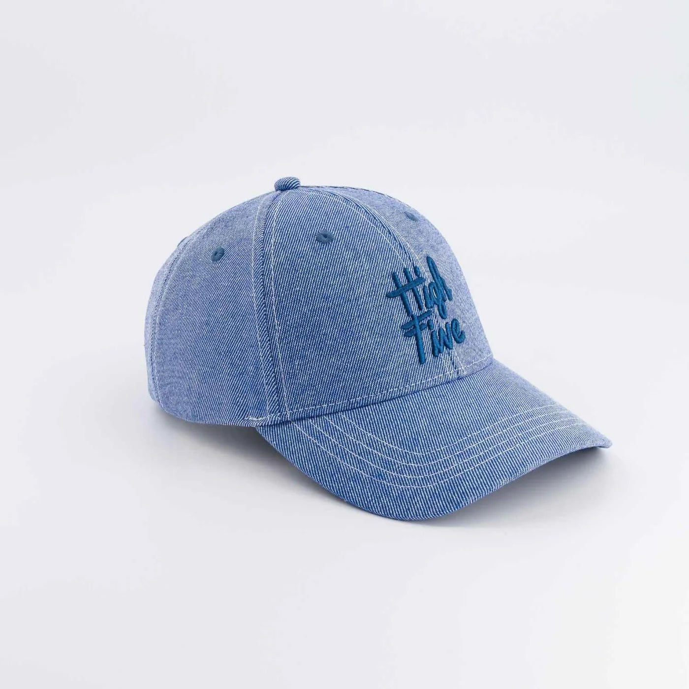 Casquette High Five denim bleu - Adulte - Margothe