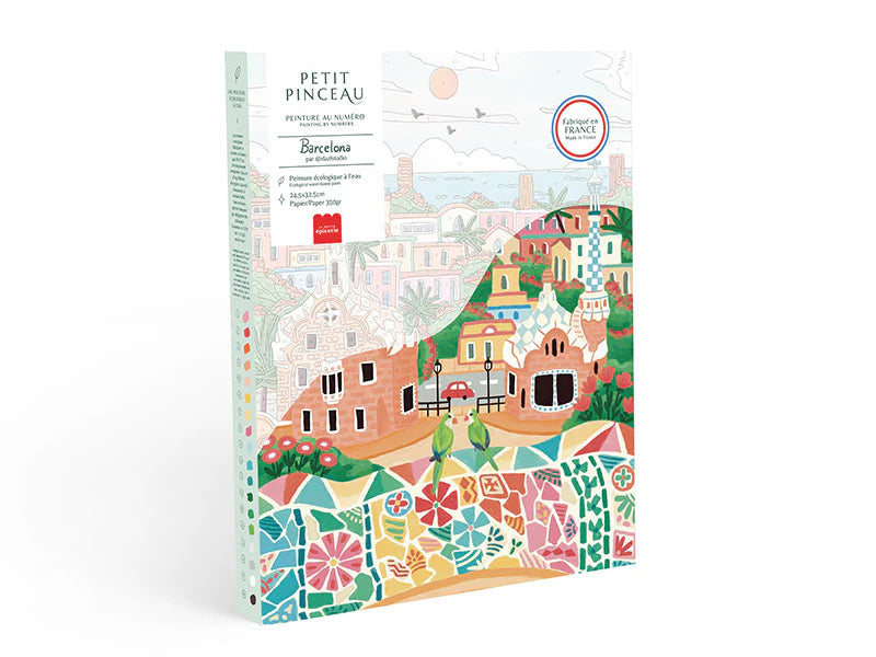 Coffret de peinture au numéro - Barcelona - Margothe
