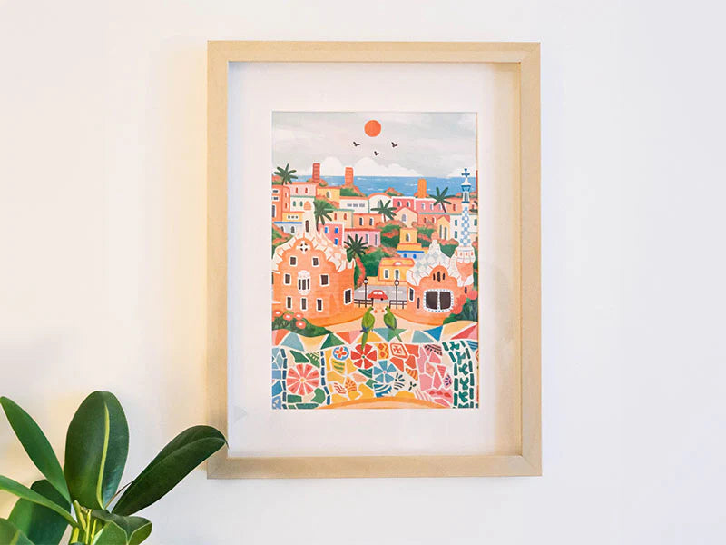 Coffret de peinture au numéro - Barcelona - Margothe