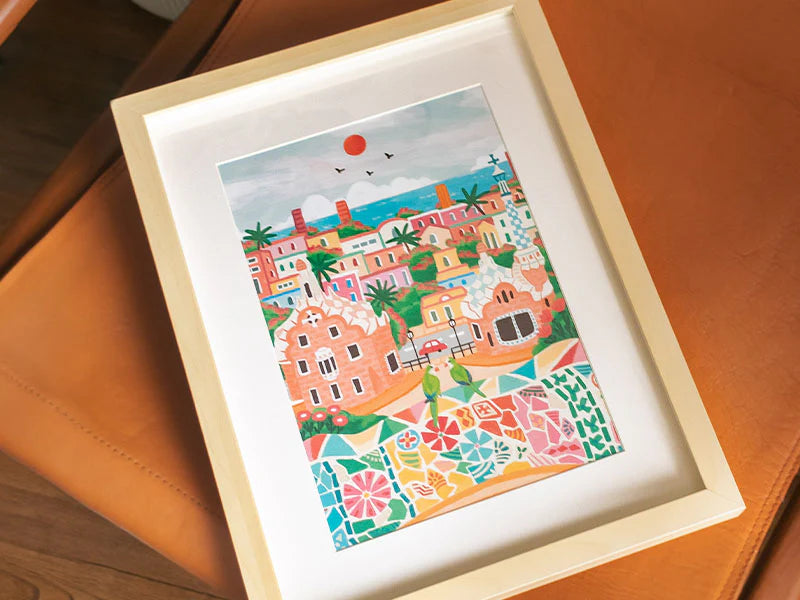 Coffret de peinture au numéro - Barcelona - Margothe