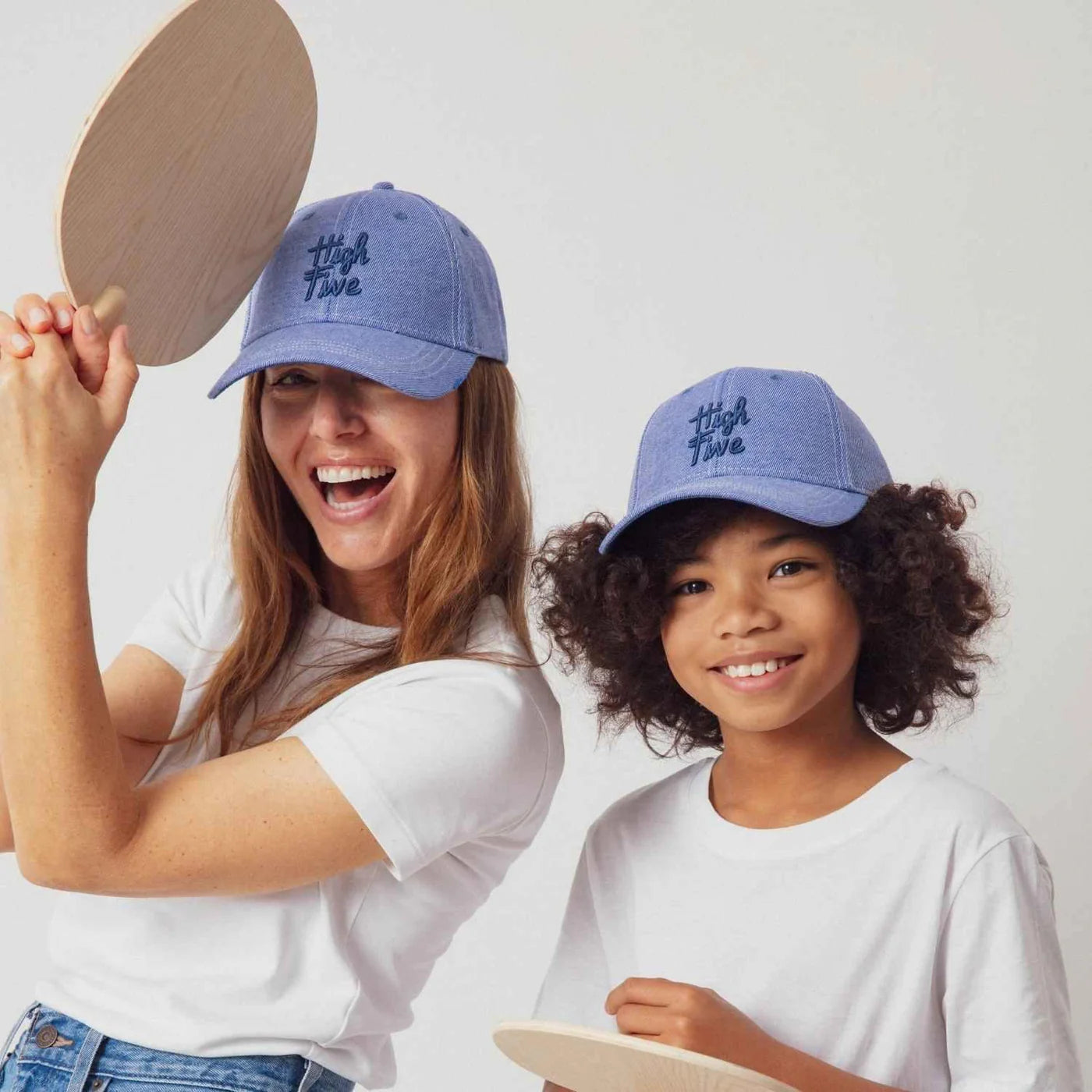 Casquette High Five denim bleu - Enfant - Margothe