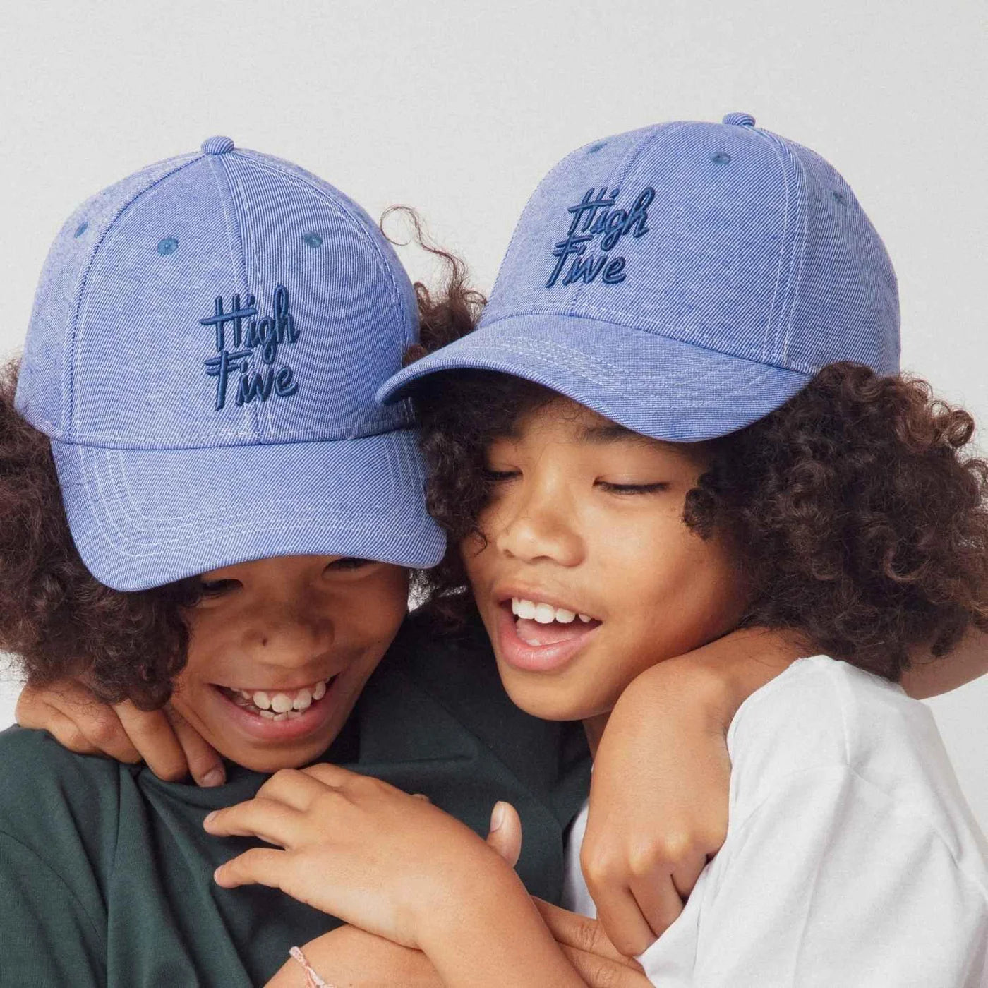 Casquette High Five denim bleu - Enfant - Margothe