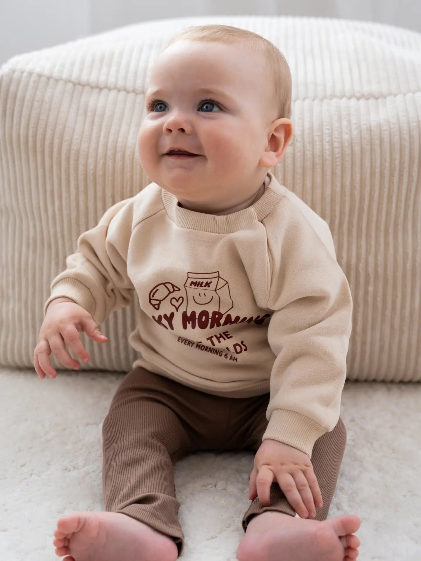 Sweat Milky morning beige (enfant)