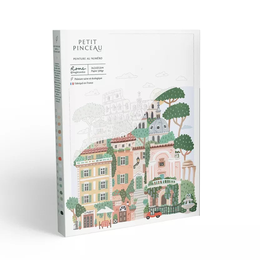 Kit de peinture au numéro - Rome - Margothe