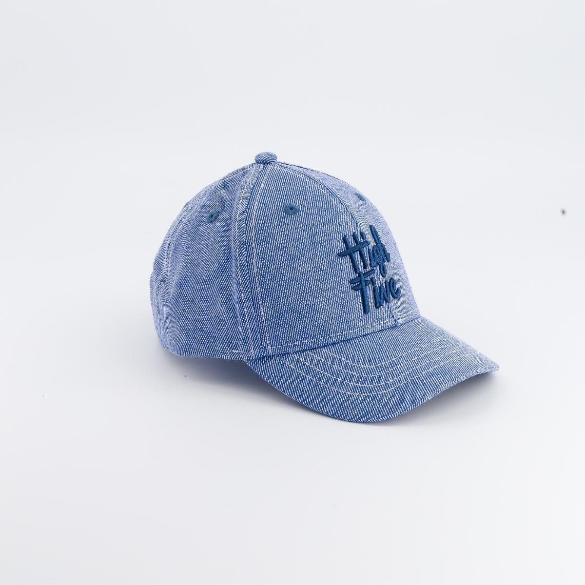 Casquette High Five denim bleu - Enfant - Margothe