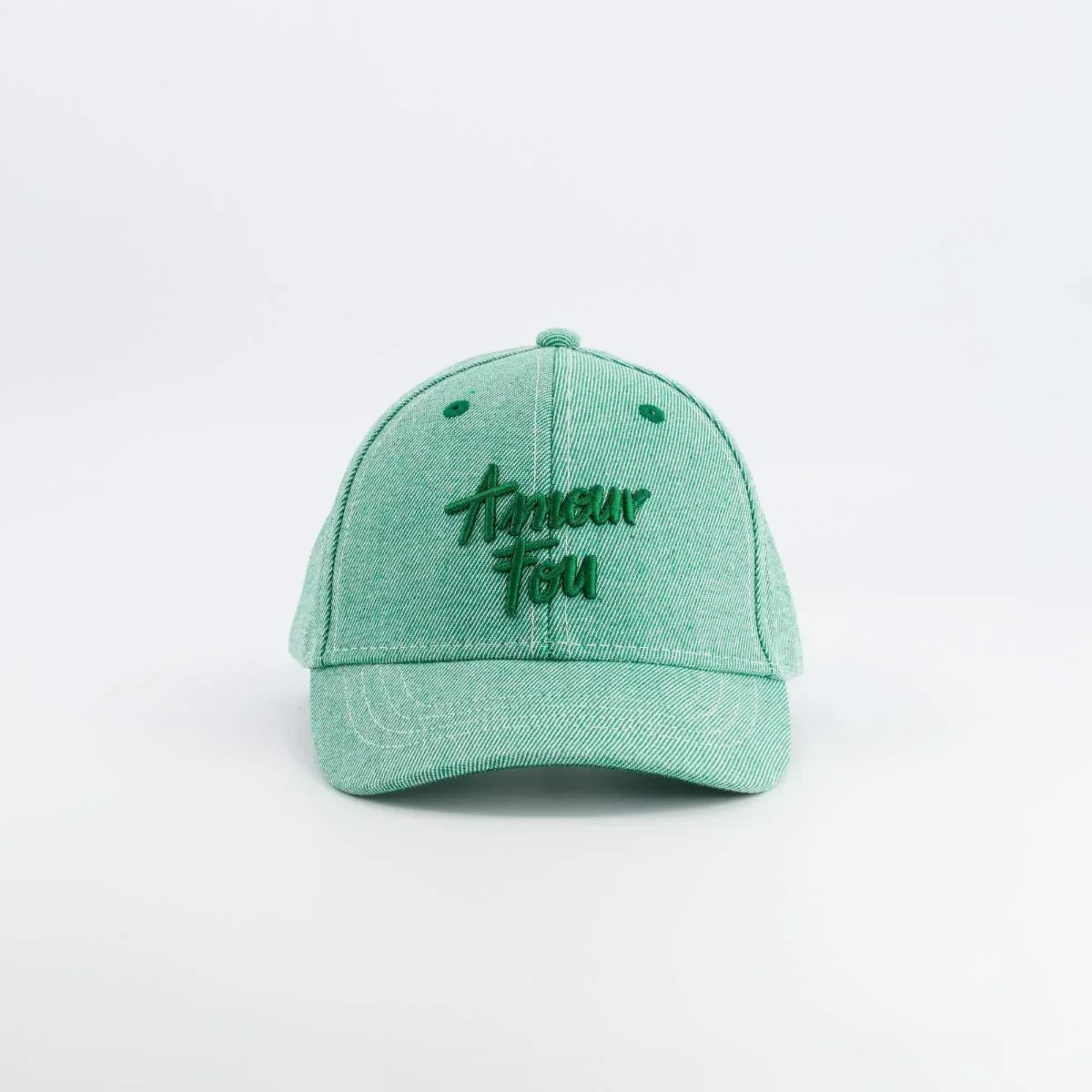 Casquette Amour fou vert - Enfant - Margothe