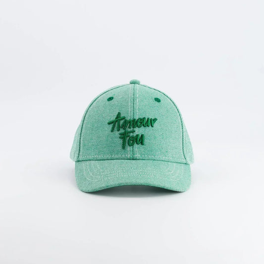 Casquette Amour fou vert - Enfant - Margothe
