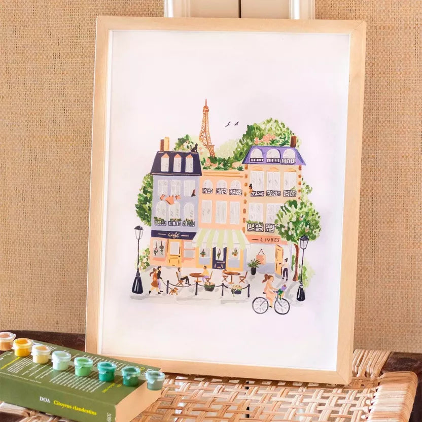 Coffret peinture au numéro - Paris - Margothe