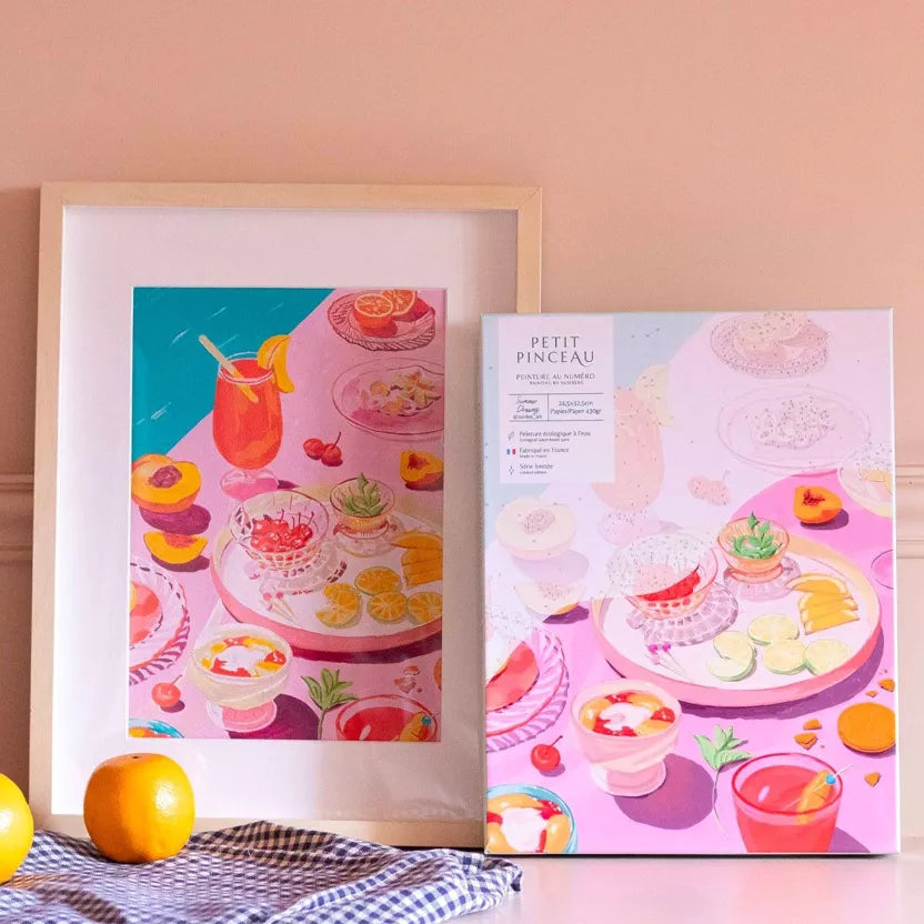 Coffret peinture au numéro - Summer Dreams - Margothe