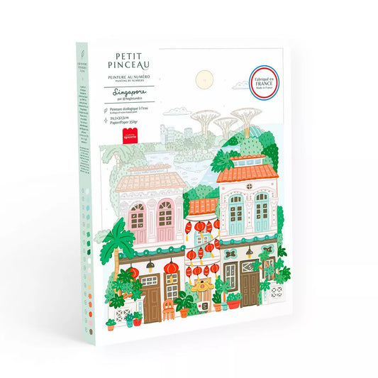 Coffret de peinture au numéro - Singapore