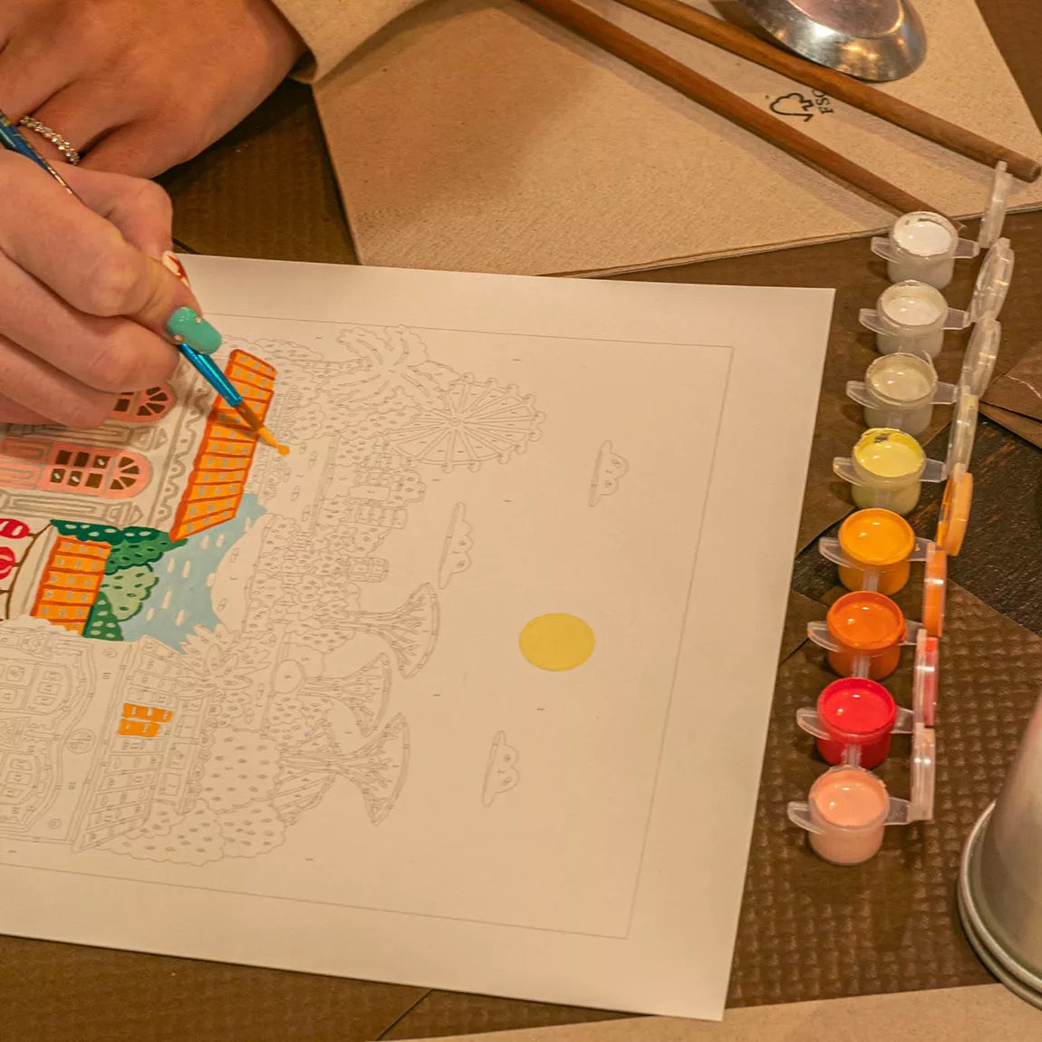 Coffret de peinture au numéro - Singapore