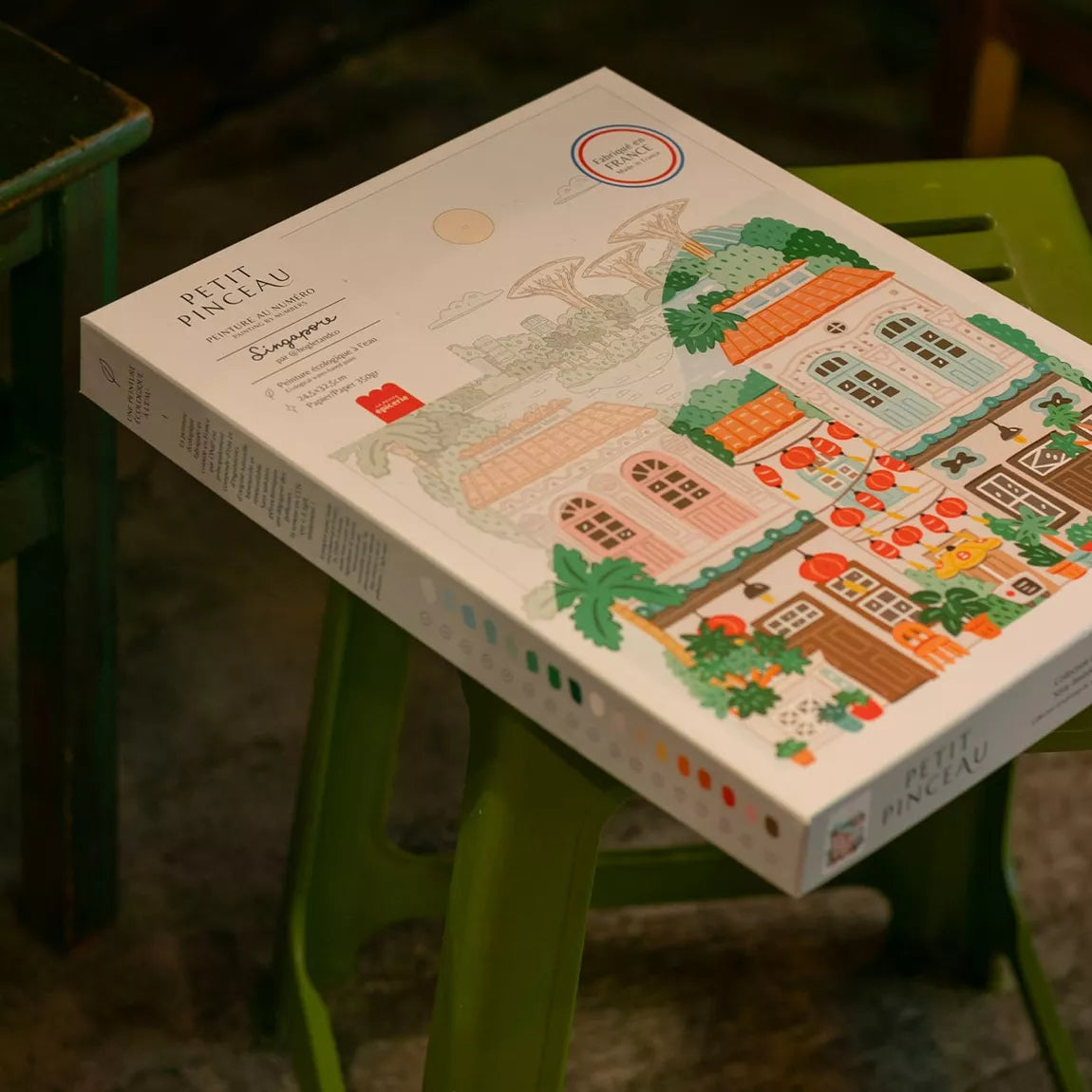 Coffret de peinture au numéro - Singapore