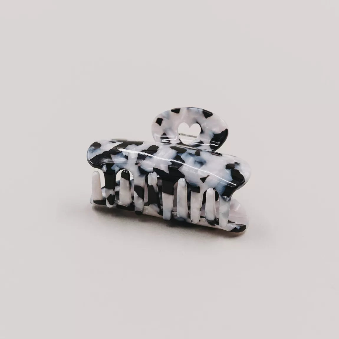 Grande barrette cœur panda