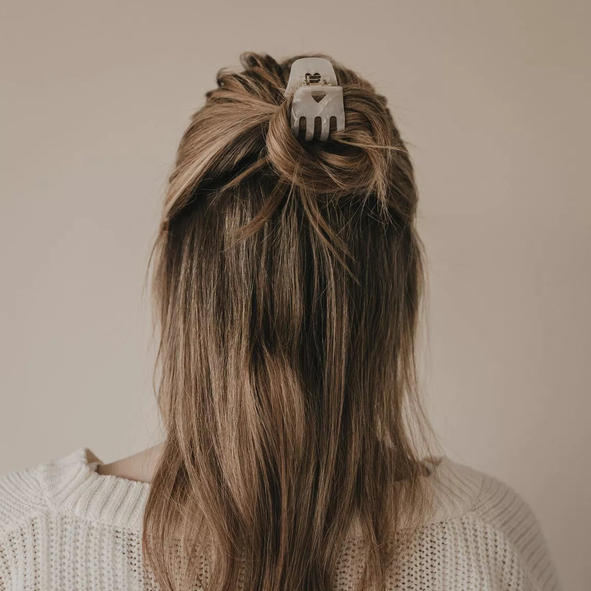 Petite barrette cœur perle