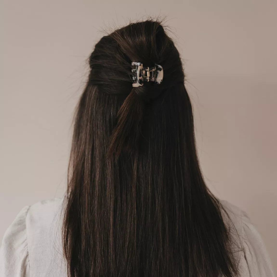 Petite barrette cœur Leo
