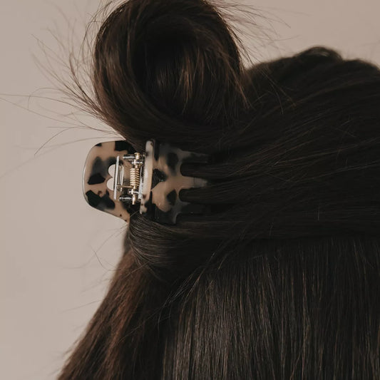 Petite barrette cœur Leo