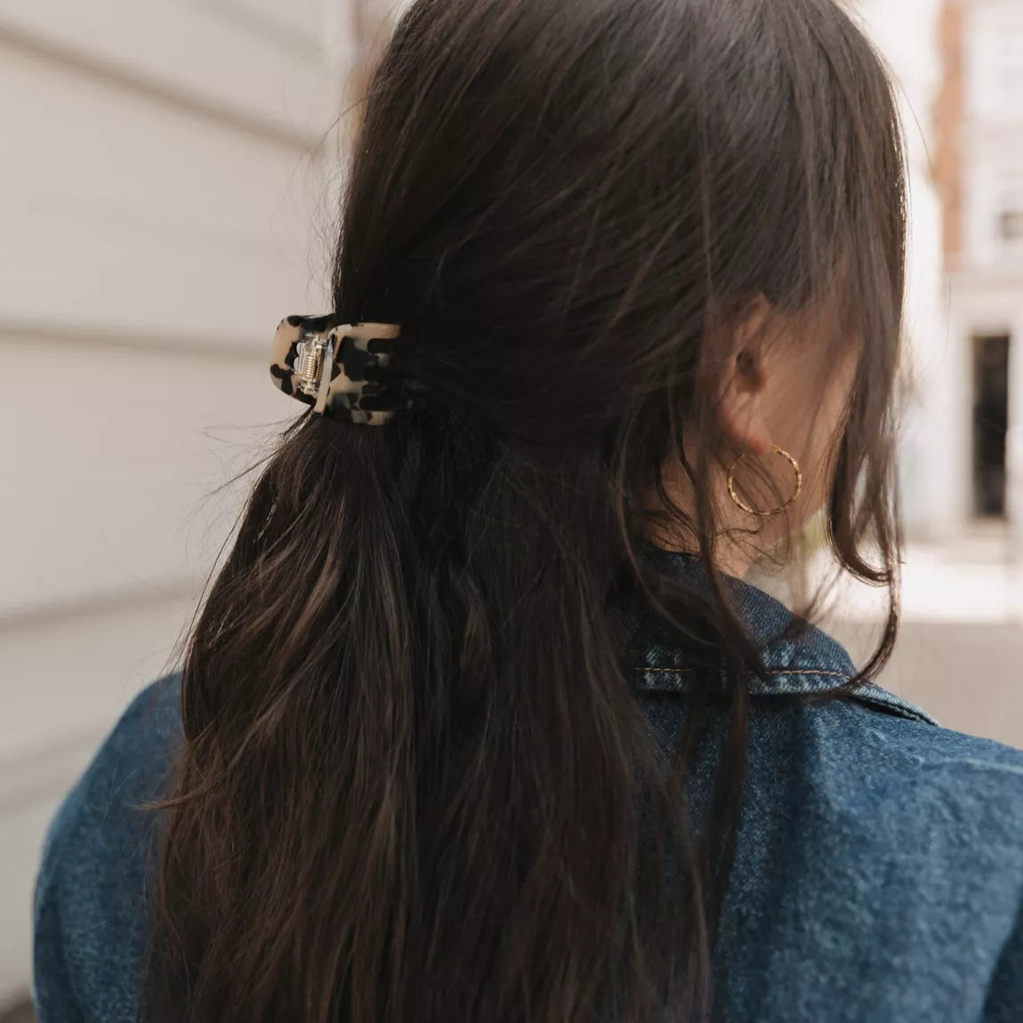 Petite barrette cœur Leo