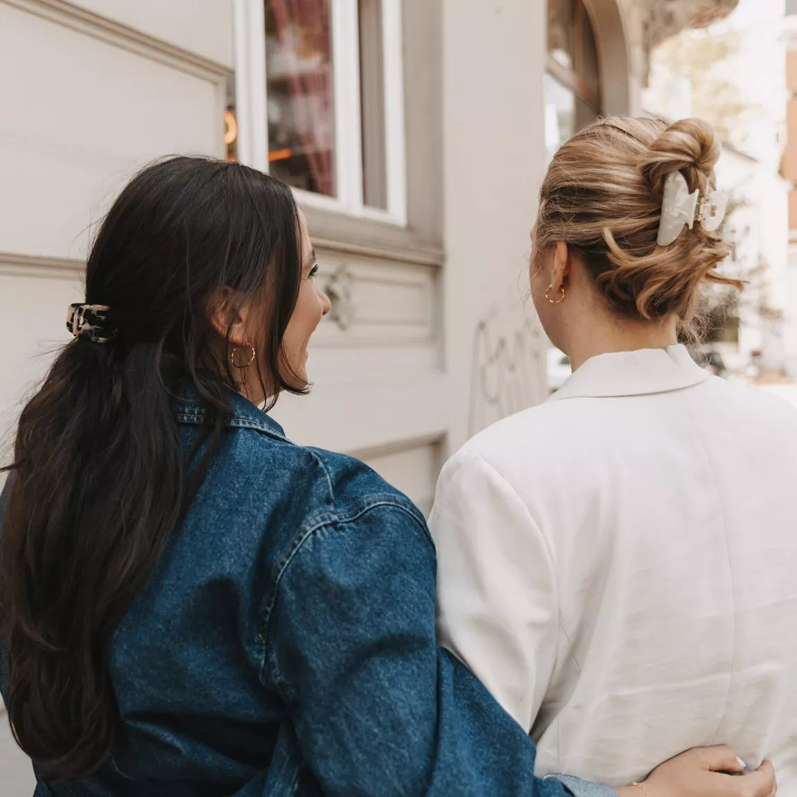 Petite barrette cœur Leo