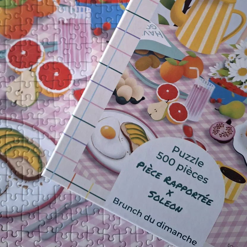 Puzzle 500 pièces - Brunch du dimanche - Margothe