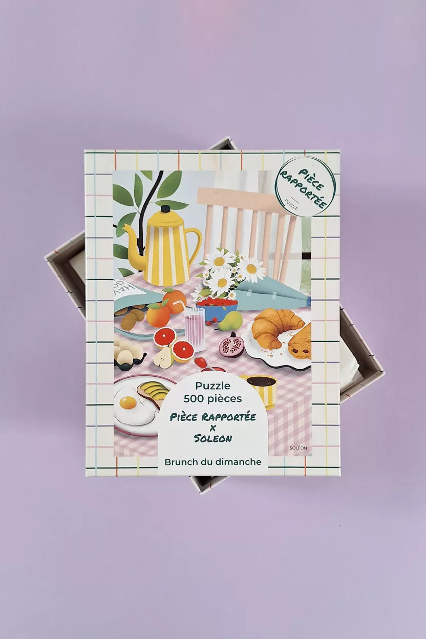 Puzzle 500 pièces - Brunch du dimanche - Margothe