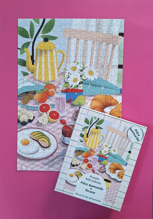 Puzzle 500 pièces - Brunch du dimanche - Margothe