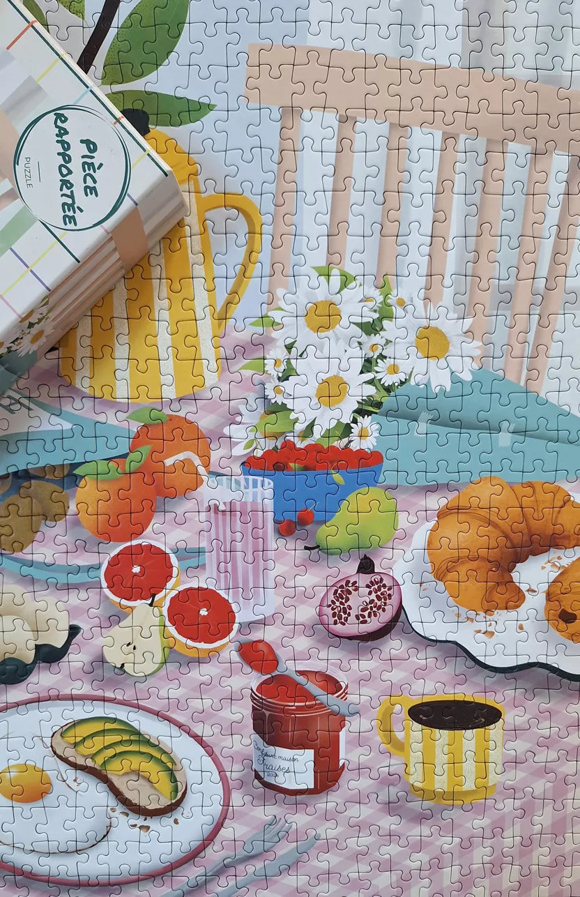Puzzle 500 pièces - Brunch du dimanche - Margothe