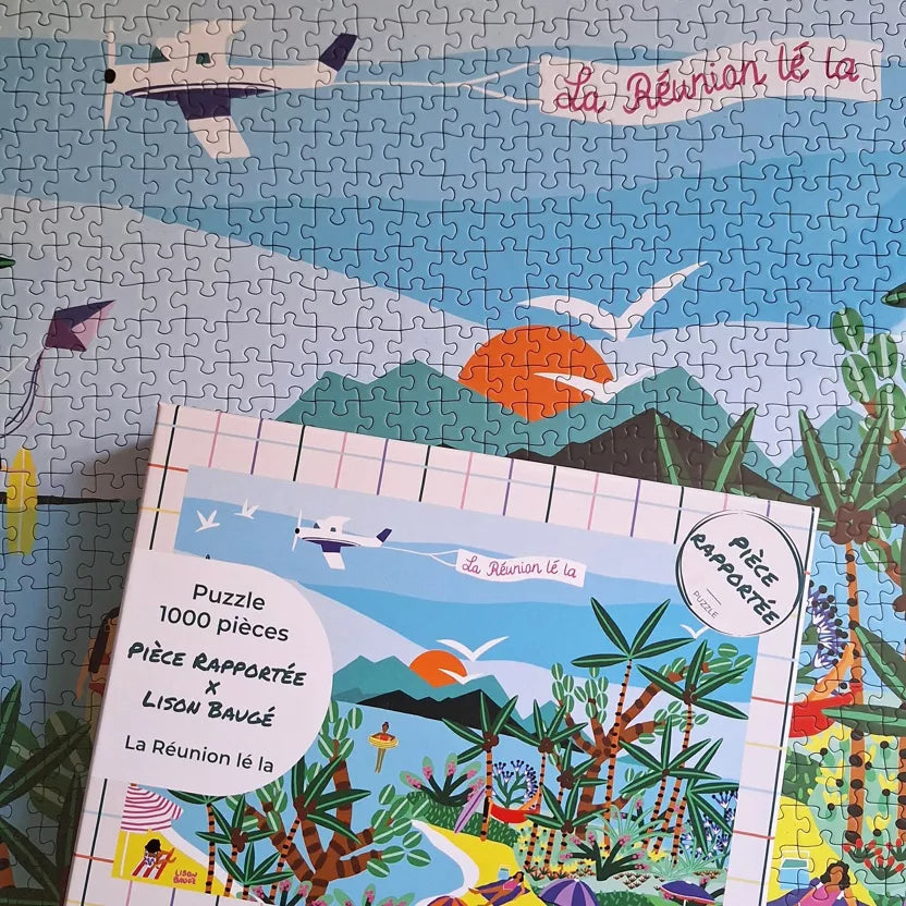 Puzzle 1000 pièces - La Réunion lé la - Margothe