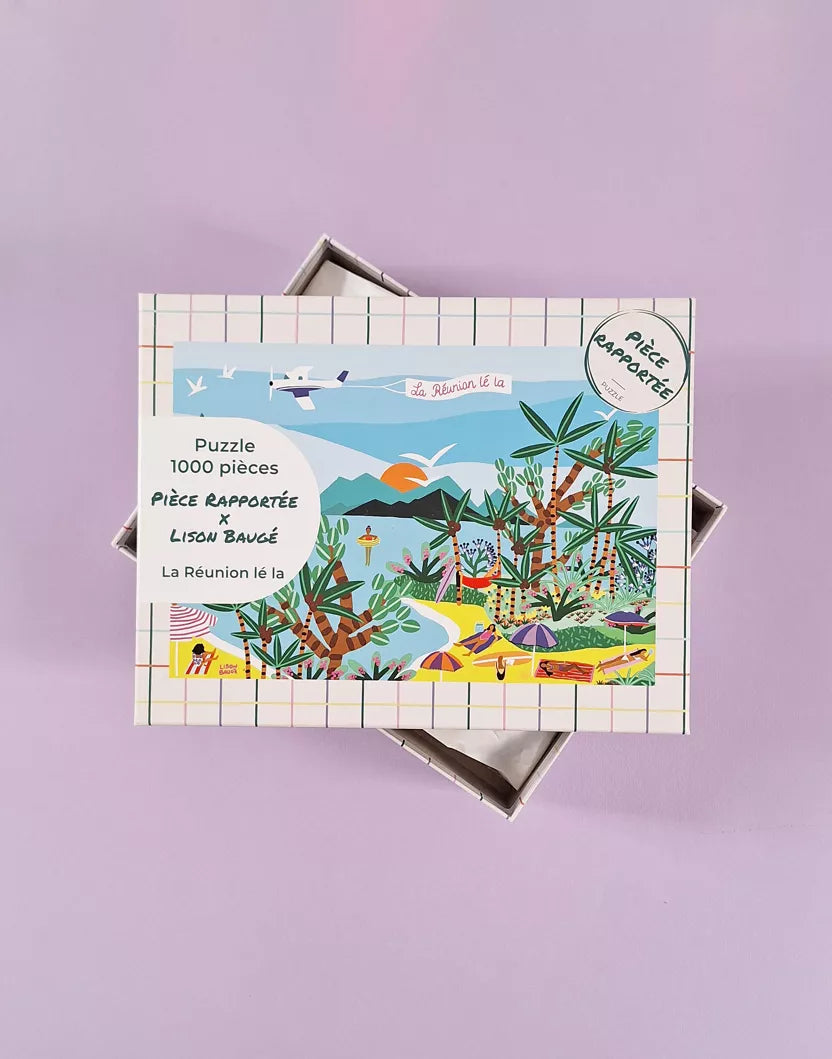 Puzzle 1000 pièces - La Réunion lé la - Margothe