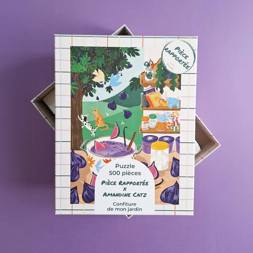 Puzzle 500 pièces - Confiture de mon jardin - Margothe