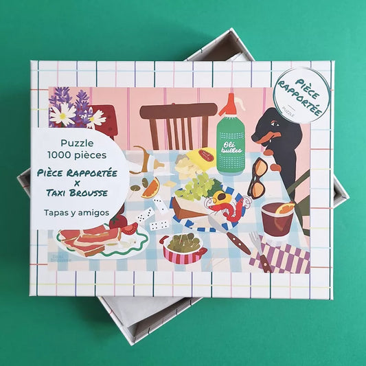 Puzzle 1000 pièces - Tapas y amigos - Margothe