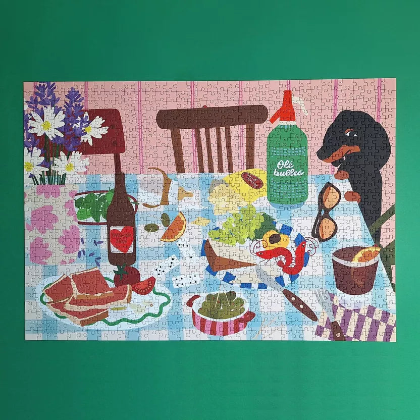 Puzzle 1000 pièces - Tapas y amigos - Margothe