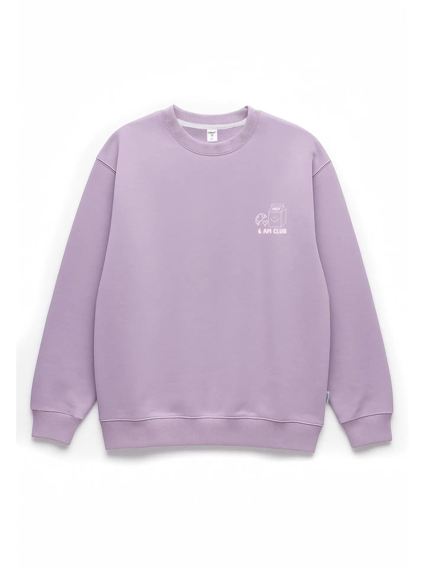 Sweat 6AM lilas (adulte)