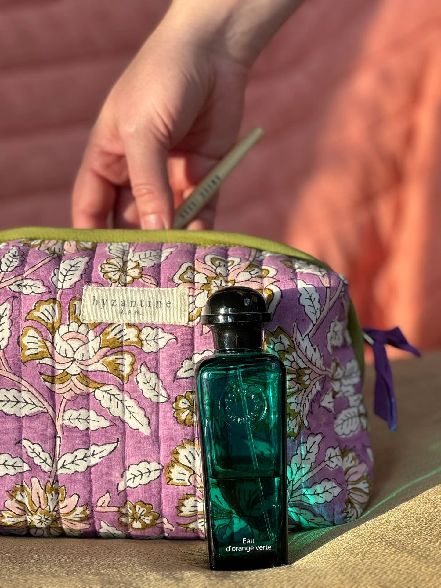 Petite trousse de toilette - Carthage Lilas - Margothe