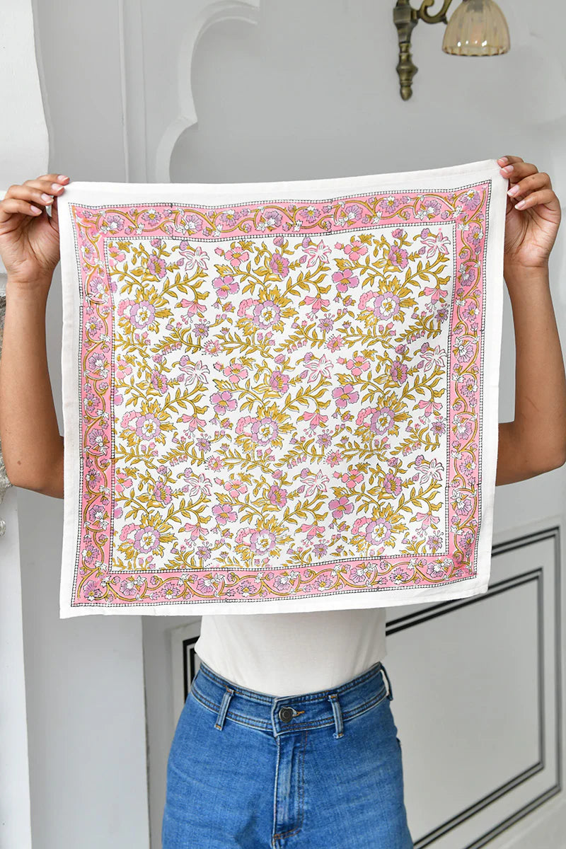 Petit foulard Calypso ecru- Byzantine