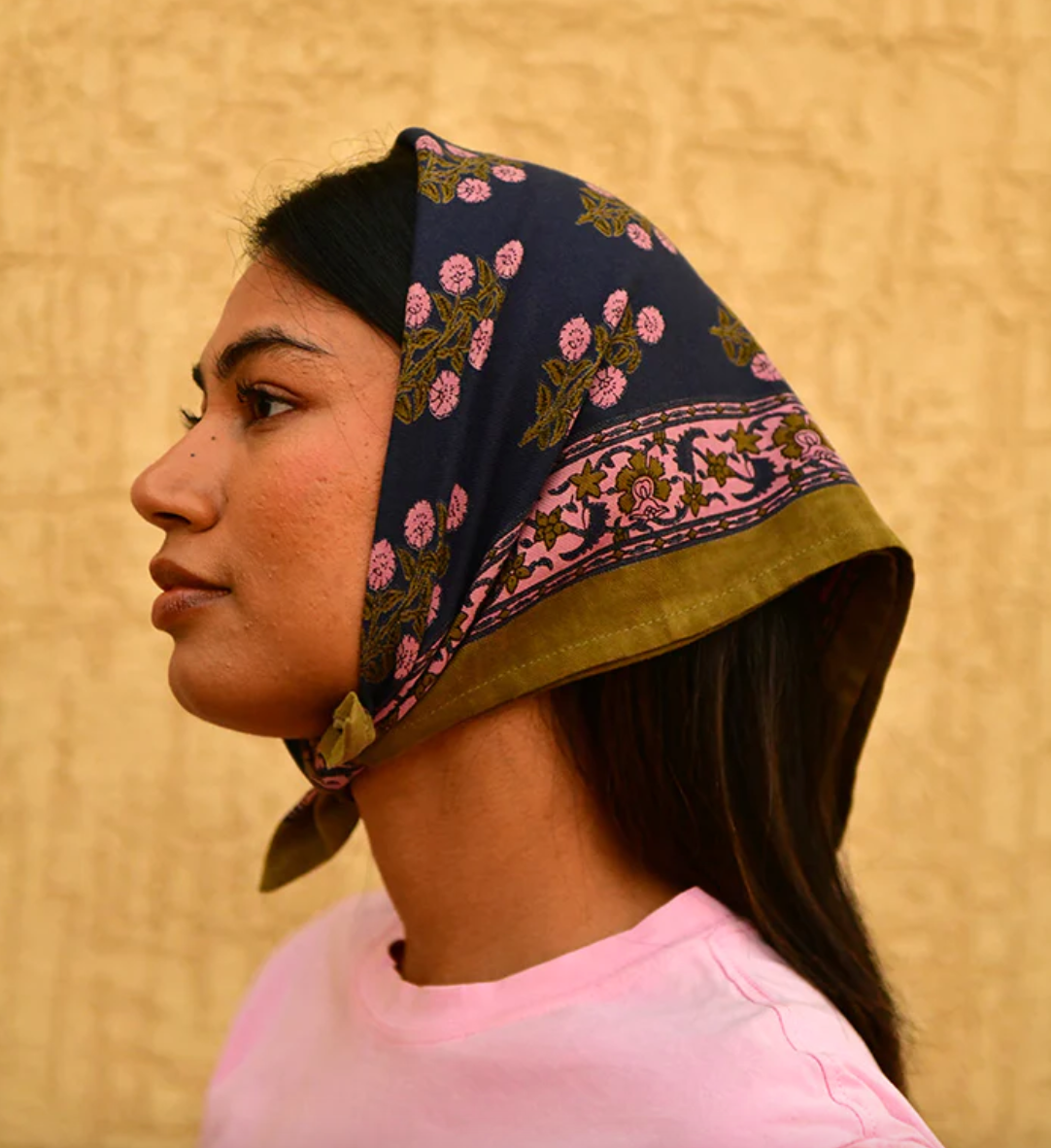 Petit foulard Antigone nuit - Byzantine - Margothe